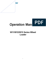 Operation Manual: W11/W12/W13 Series Wheel Loader