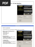 MARTECH RCD - K-Line Interface: User Manual