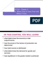 EC214 - Chapter 3 National Income: Where Does It Come From and Where It Goes