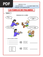 Familia de Palabras