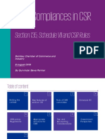 Legal Compliances in CSR