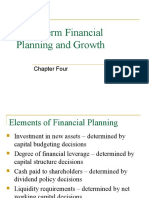 Long Term Financial Planning and Growth: Chapter Four