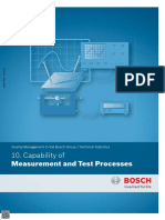 Capability of Measurement and Test Processes 