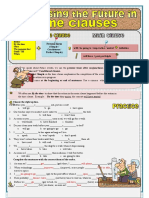 Present Form: (Simple / Continuous / Perfect Simple) Will / Be Going To / Imperative / Modal Infinitive