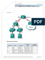10.1.2.4 Configuring Basic DHCPv4 On A Router