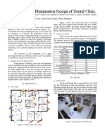 Experiment 3: Illumination Design of Dental Clinic: B. Lighting Standard