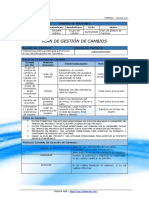 FGPR - 000 - 01 - Plan de Gestión de Cambios