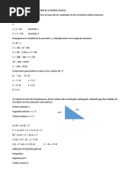 6 - 10mo - aPLICACIONES DE LA ECUACION DE SEGUNDO GRADO.