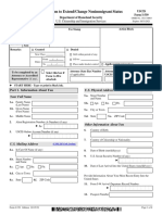 Application To Extend/Change Nonimmigrant Status: Uscis Form I-539