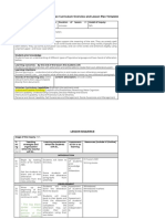 Victorian Curriculum Overview and Lesson Plan Template