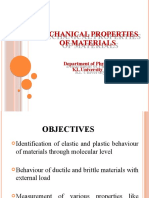 Mechanical Properties of Materials