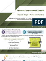 Do You Speak English - Sts PDF