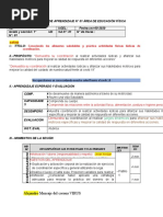 Sesion de Aprendizaje COVID 19