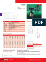 Semi-Lugged Gearbox Operated Butterfly Valves PN16