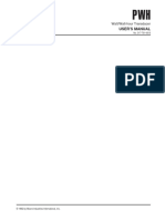 User'S Manual: Watt/Watt-hour Transducer