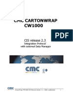 CMC Cartonwrap CW1000: CIS Release 2.3