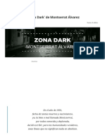 5 Poemas de Zona Dark' de Montserrat Álvarez - Durazno Sangrando