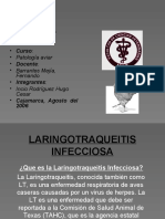 Laringotraqueitis Infecciosa