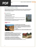 Organisation de Chantier Organisation Et PDF