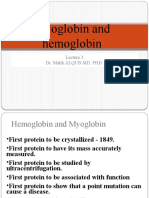 Myoglobin and Hemoglobin: Dr. Malik ALQUB MD. PHD