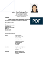 Diana Grace Resume