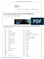 List of Mobile Number Prefixes in The Philippines - TxtBuff News