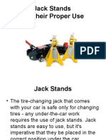 Jack Stands and Their Proper Use