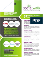 Socialwalk Business Matching Brochure 1 Page