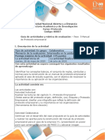 Guia de Actividades y Rúbrica de Evaluación - Paso 3 - Protocolo Empresarial