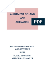 AllotmentofLand&Alienation PDF