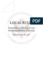 Northern District Local Rules