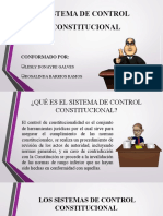 Sistema de Control Constitucional