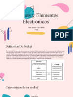 Sockets y Elementos Electronicos