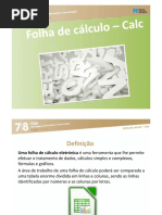 Folha Calculo Excel 1