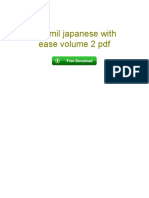 Assimil Japanese With Ease Volume 2 PDF