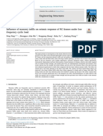 Influence of Masonry Infills On Seismic Response of RC Frames Under Low Frequency Cyclic Load