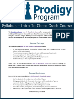 Intro To Chess Syllabus PDF