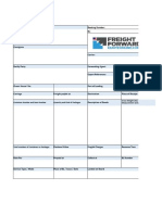 Bill of Lading: Container Number and Sean Number Quantity and Kind of Packages Gross Weight (KG) Measurement (m3)