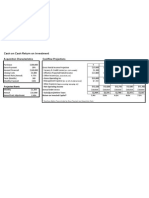 Cash ROI Simplified