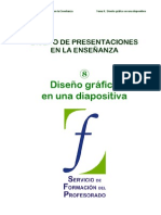 08 Diseño de Presentaciones. Diseño Grafico en Una Diapositiva