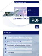 Operation With Minimum Fuel PDF