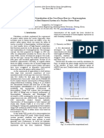 CFD Analysis and Visualization of The Two Phase Flow in A Thermosyphon For A Passive Heat Removal System of A Nuclear Power Plant