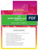 IMOYA 2017 Upper Primary PDF