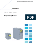 WEG Micro and Mini Drives Programming Manual 10006257370 en