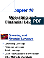 Operating and Financial Leverage Operating and Financial Leverage