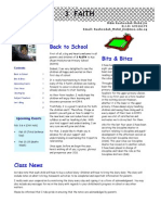 3 Faith Ist Issue Newsletter 2011