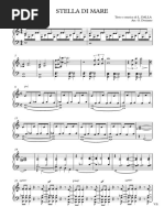 STELLA DI MARE Orchestra - Piano PDF