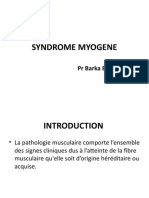 Syndrome Myogene