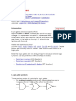 Logic Gates: Capacitance and Uses of Capacitors Logic Ics 4000 Series 74 Series