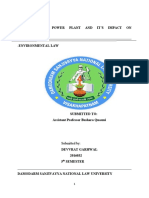 Topic-Nuclear Power Plant and It'S Impact On Environment